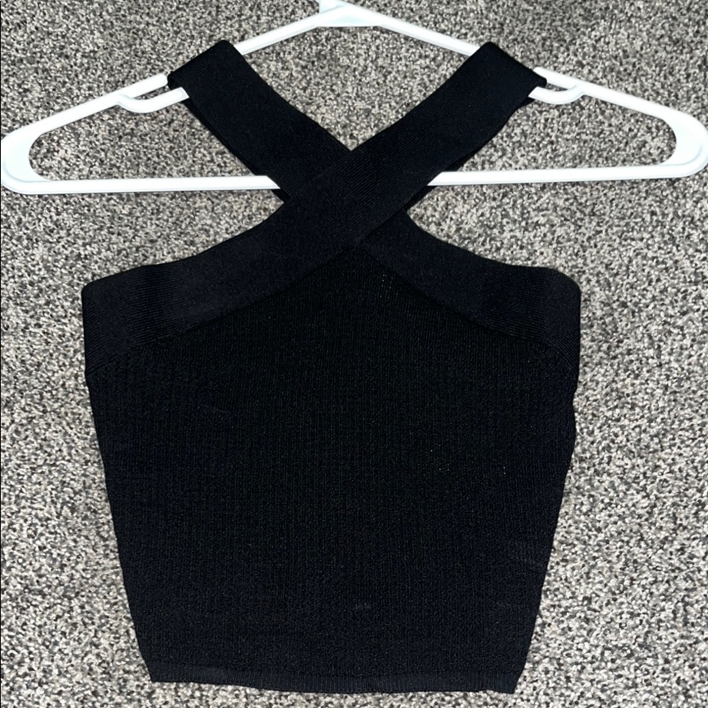 Babaton Crisscross crop top